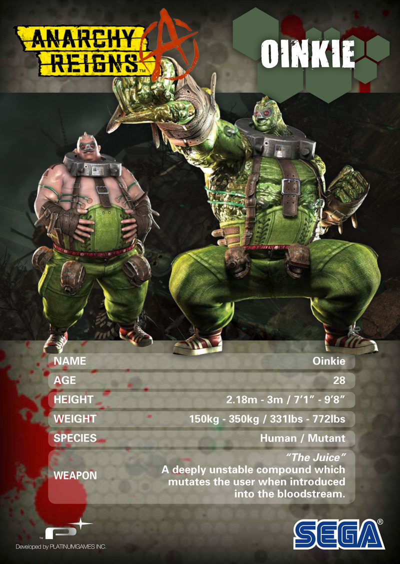 Illustration for article titled This Lizard Piggy Went to Anarchy Reigns